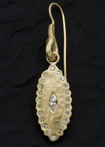 DiamondRhombus Countess Celestial Bullion Earring(.74ctw)(18k)