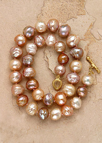 Rare Kasumiga Pearl Necklace(18k) - sold