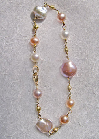 Educated Rapt Pastel Pearl Bracelet