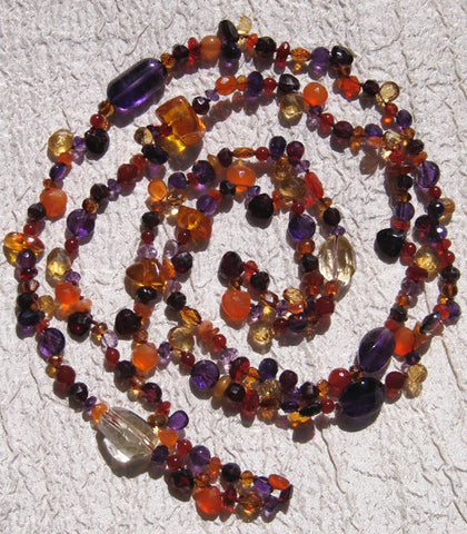 Woodstock 42.in Autumn Splendor (amber/amethyst/carnelian/citrine/fire opal/garnet)