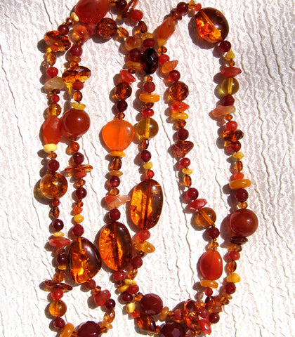 Orangeade 44\\\ Coincidence (amber/carnelian/citrine/fire opal)"