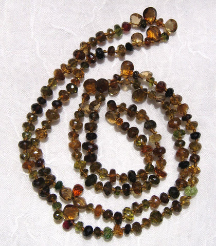 Woodland 24.in Amiability (mocha tourmaline/whiskey quartz)