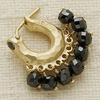 BlackDiamond DewDrop Hoop(1.5ctw)