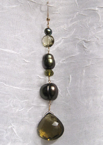 Olive Quartz Pearl Rapt Icicle
