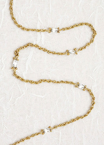 5 Roquis Diamond InfinityChain Necklace(1.25ctw)(18k)