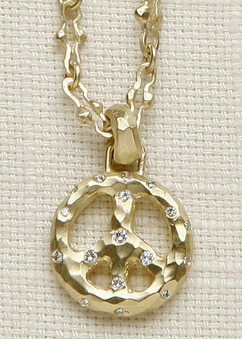 DiamondPeace UnicornChain(.18ctw)(18k)