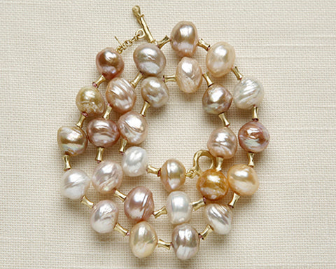 Rare Kasumiga Pearl GoldBone Coincidence(18k)