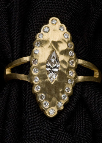 Rhombus Countess Celestial Ring(.55ctw)(18k)